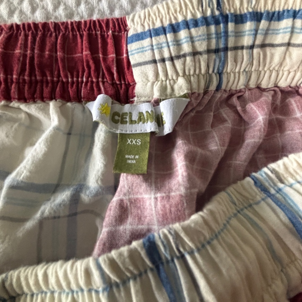 ANTHROPOLOGIE COLORBLOCK BOXERS XXS - Picture 3 of 3